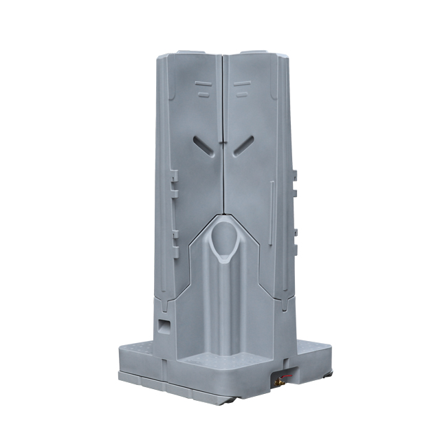 HDPE Plasitc Mobile Standing Urinal, 4 Men, Fencing Panel