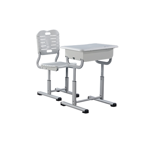 ABS student school desk, ABS and PP plastic, adjustable height