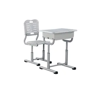 ABS student school desk, ABS and PP plastic, adjustable height