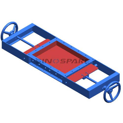 Custom Slide Gate Valve for Transporting Bulk Materials