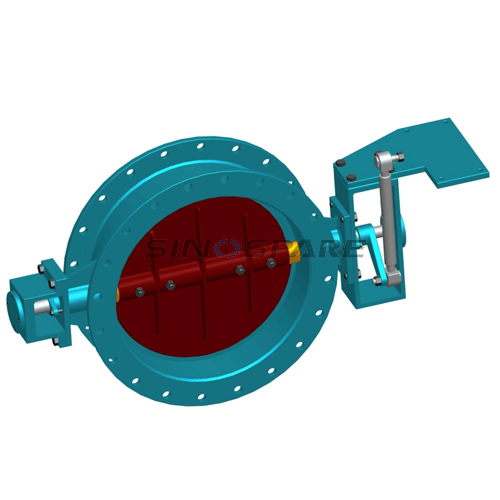 Ventilation Butterfly Valve for Cement Plant