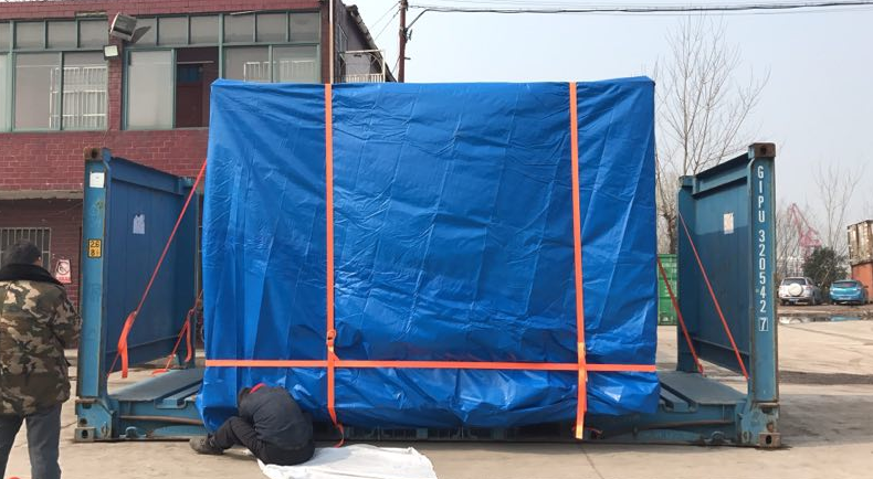 packing of the bag filter supply case