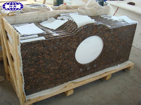 Baltic Brown Hotel Granite Vanity Tops