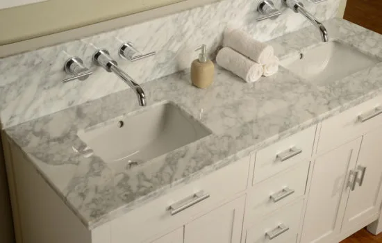 Tips for protecting marble vanity tops