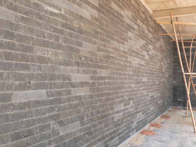 Hainan Black Stone Wall Decoration