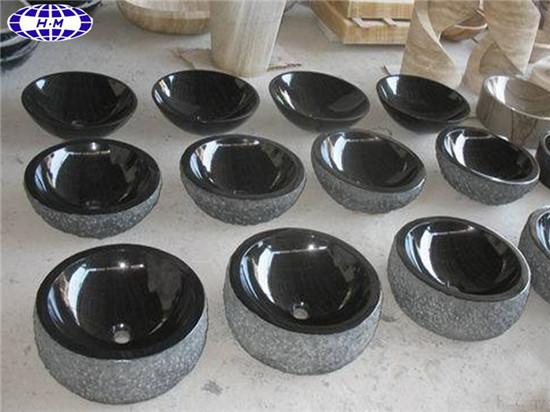 Black Granite Sink, Black Granite Wash Basin
