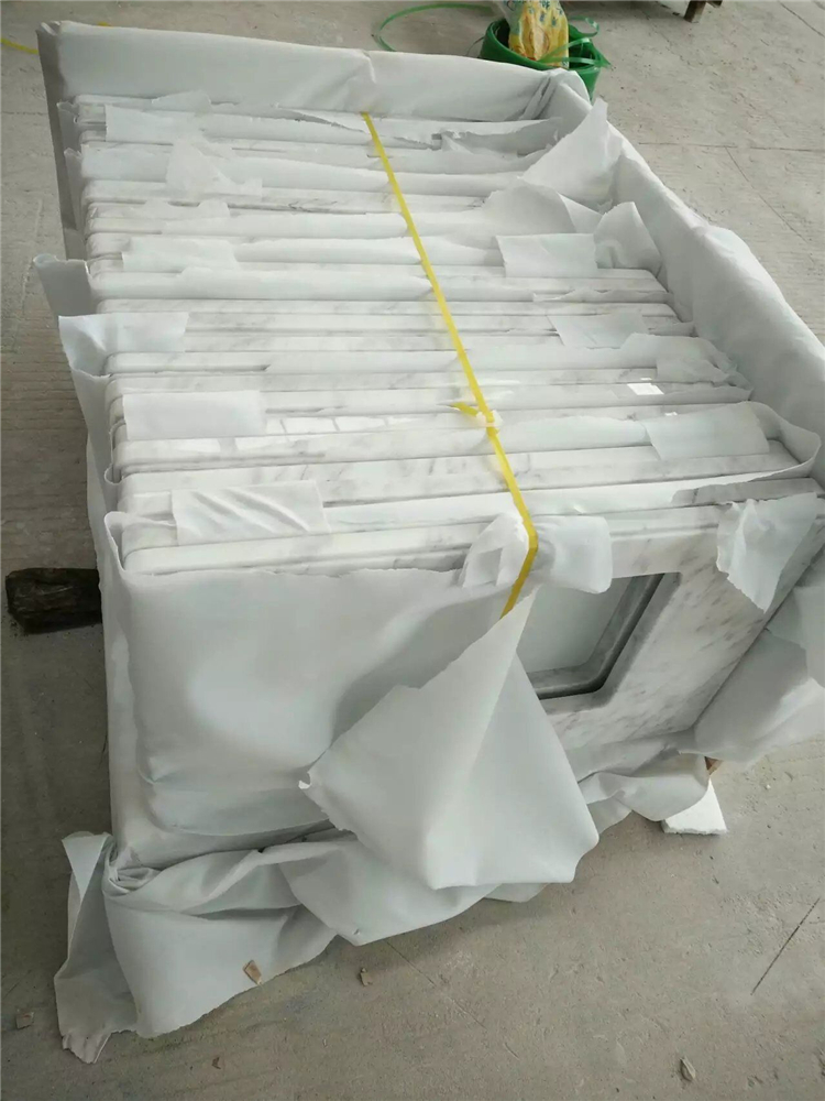 Chinese White Marble Vanity Tops, Orient Bathroom Stone Vanity Tops