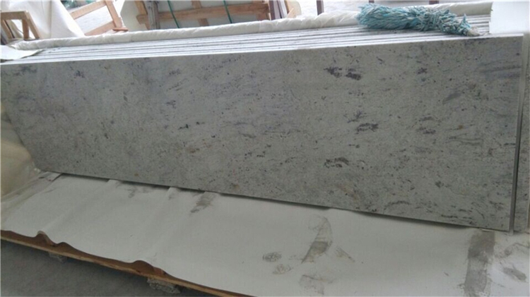 Prefab River White Granite Worktops, What Is Prefab Granite Countertops