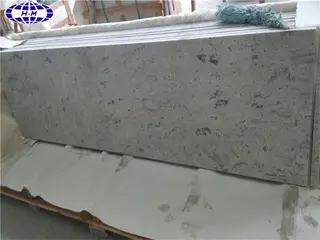 Prefab River White Granite Worktops, Granite Kitchen Countertop