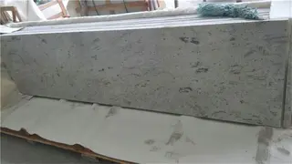 Prefab River White Granite Worktops, Granite Kitchen Countertop