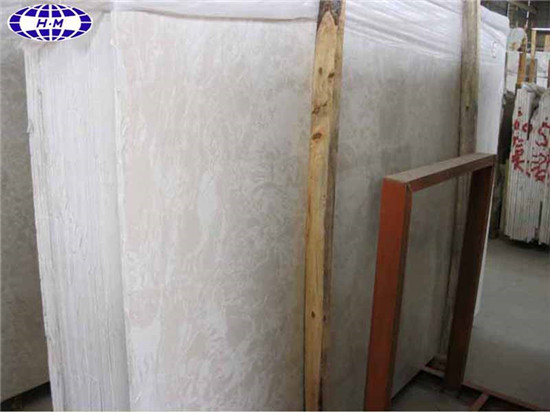 Amasya Beige Marble Floor Tiles, Cultured Marble Tile