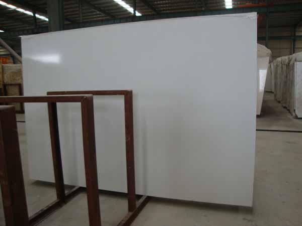 Faux White Marble Slab