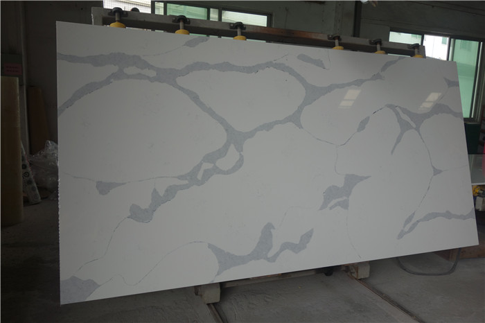 Calacatta White Quartz Slab