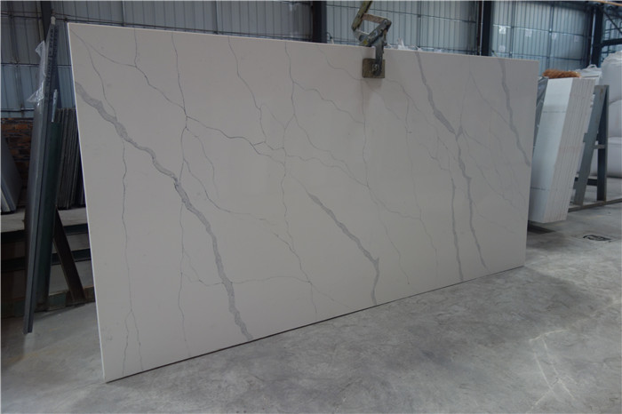 Calacatta White Quartz Slab