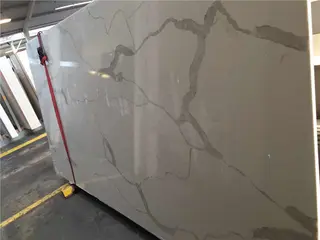 Calacatta White Quartz Slab