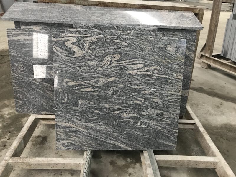 China Dragon Juparana Grey Granite Factory Multicolour Grain