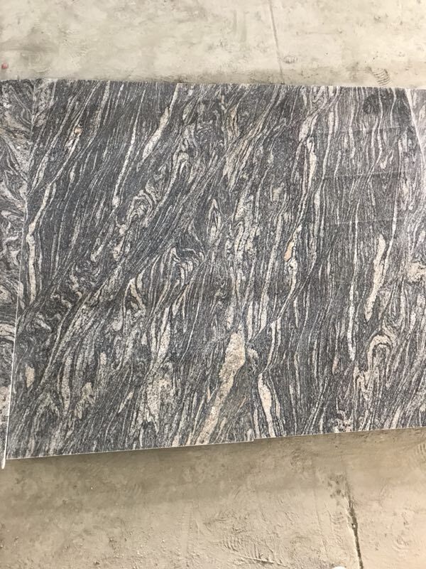China Dragon Juparana Grey Granite Tile, Multicolour Grain Granite