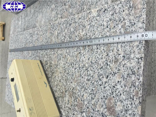 China G383 Granite, Pearl Flower Granite, Brown & White, Polished