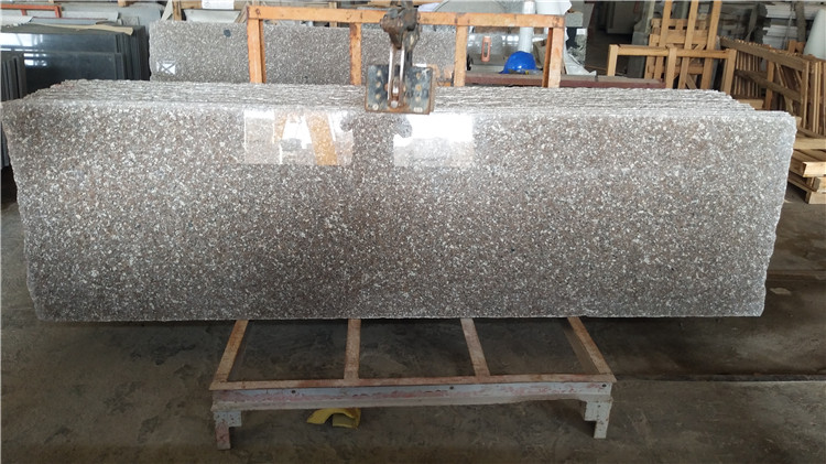 G648 Deer Brown Granite, Rose Pink Granite, Red Granite Slabs