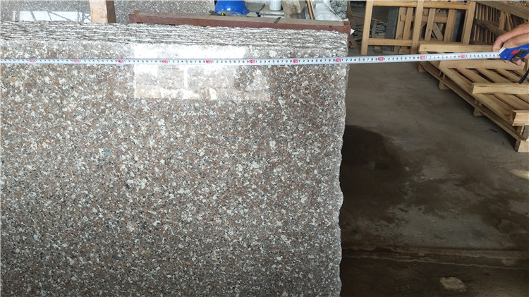 G648 Deer Brown Granite, Rose Pink Granite, Red Granite Slabs