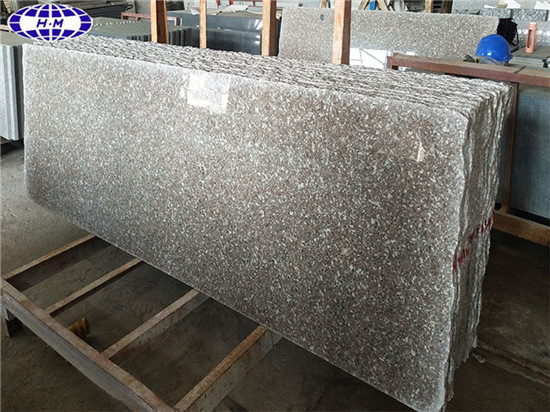G648 Deer Brown Granite, Rose Pink Granite, Red Granite Slabs