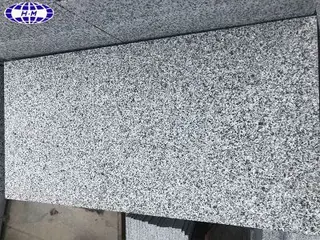 Dark Grey G654 Flamed Granite Tiles