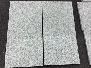 China G623 Grey Sardo Granite Tile, Polished Sea Wave White Granite