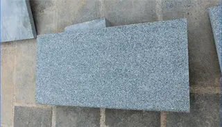 G612 Granite, China Green Granite Tile, Cut To Size, Flamed