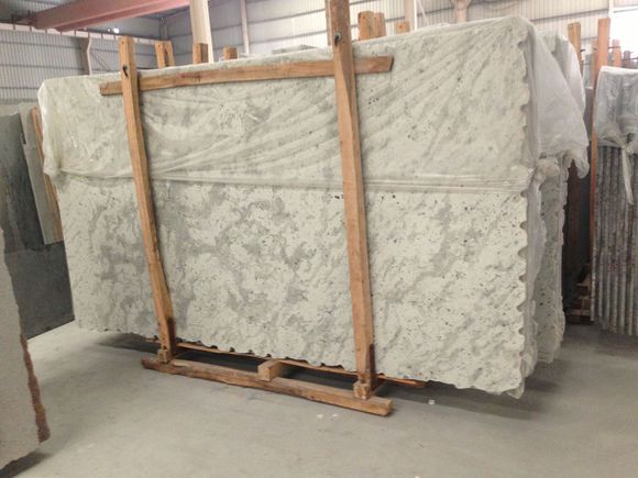 Andromeda White Granite Slab