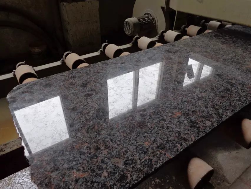 California Brown Granite Slabs Tiles, Granite Kitchen Countertop