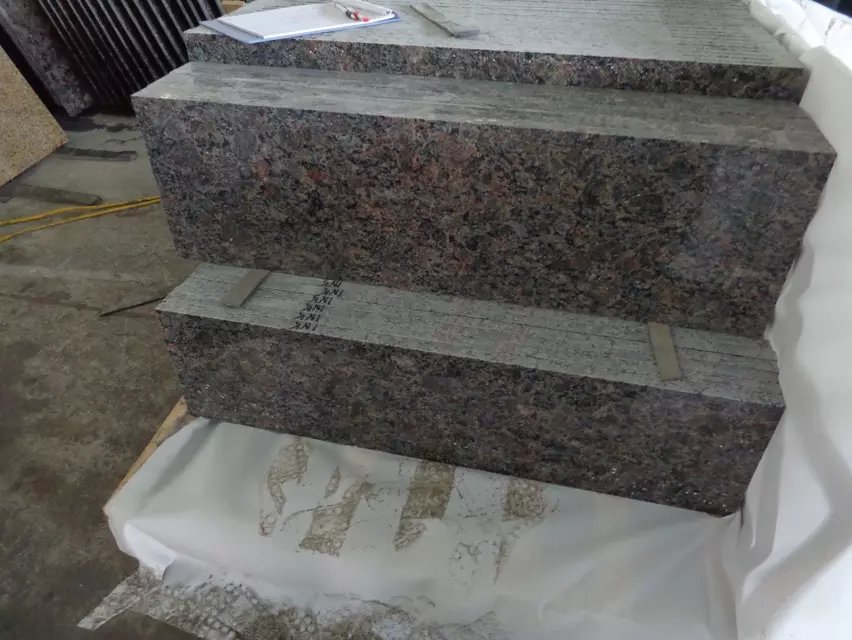 California Brown Granite Slabs Tiles, Granite Kitchen Countertop