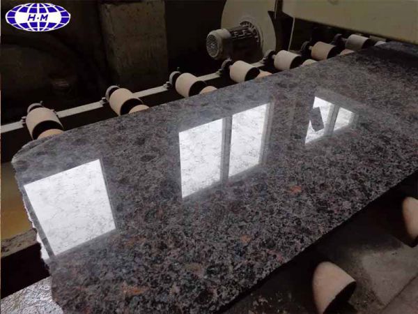 California Brown Granite Slabs Tiles Kitchen Countertop Provider Hangmao