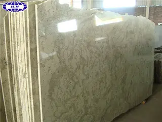 Andromeda White Granite Slab, White Grey Granite Countertops