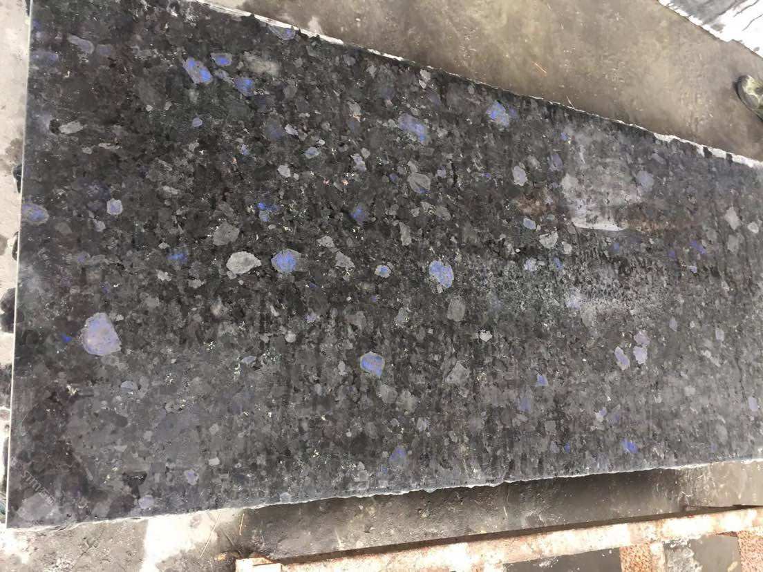 Volgar Blue Granite Stone, Ukraine Blue Granite Slabs, Polished