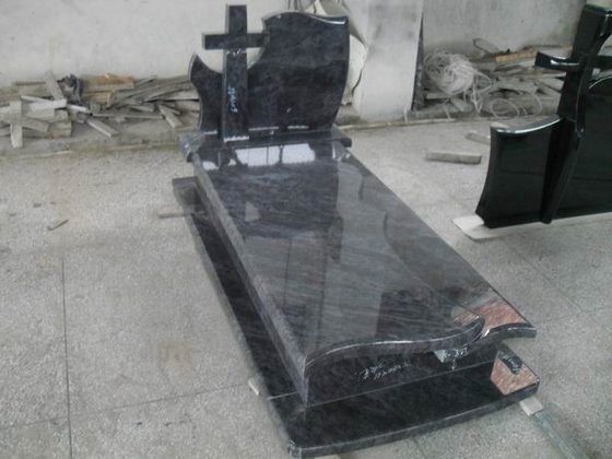 Polished Granite Headstone
