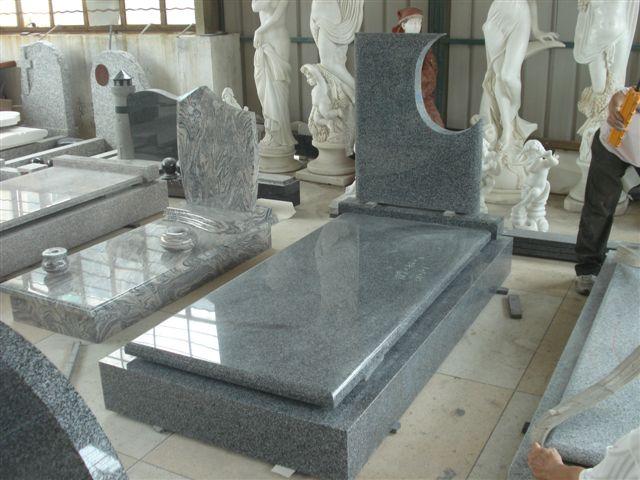 Polished Granite Headstone