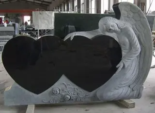 Angel Heart Headstone