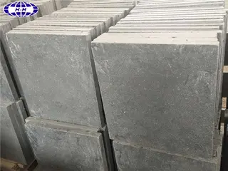 Antique Finish Limestone, Blue Brushed Limestone, Custom Size