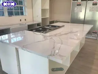 China Polished Glazed Arabescato Marble Porcelain Tiles