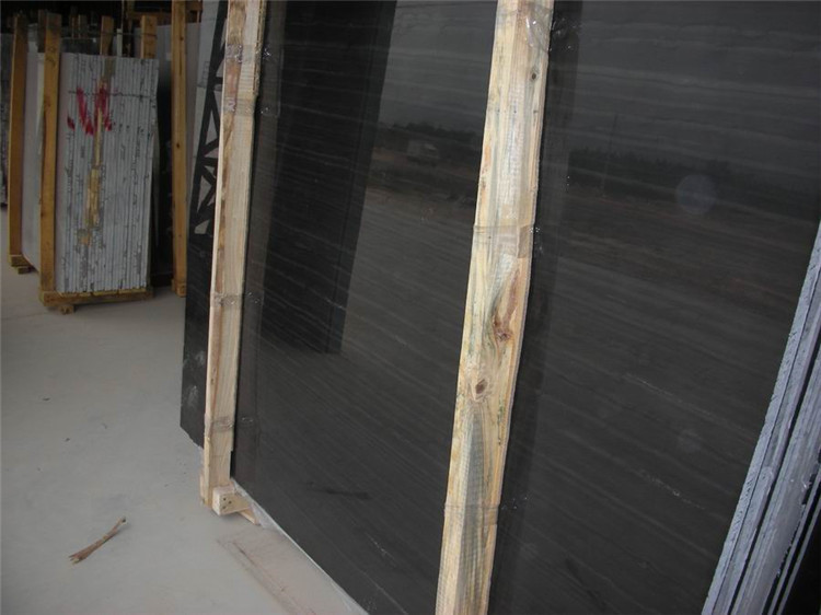Black Wood Marble, Black Wood Vein Marble, Wood Grain Marble Tile