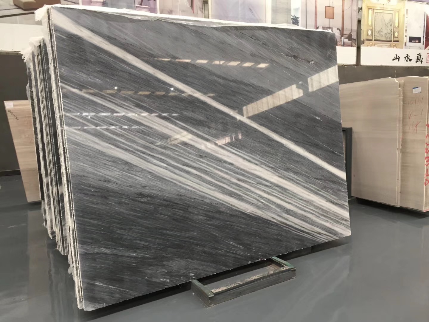 Carl Gray Marble Slabs, Carl Gray Marble Tiles