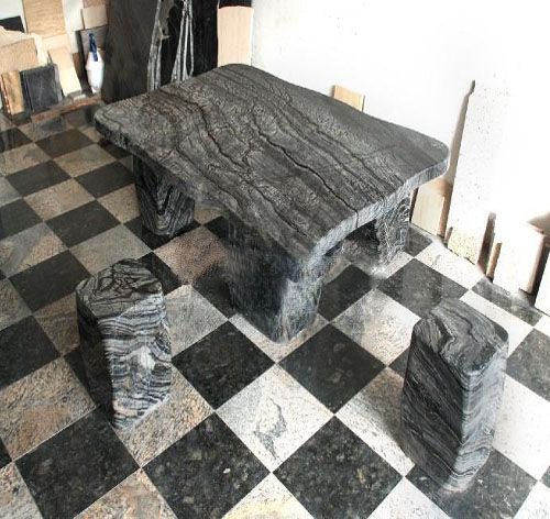 China Black Wood Vein Marble, Black Wood Grain Marble Slab