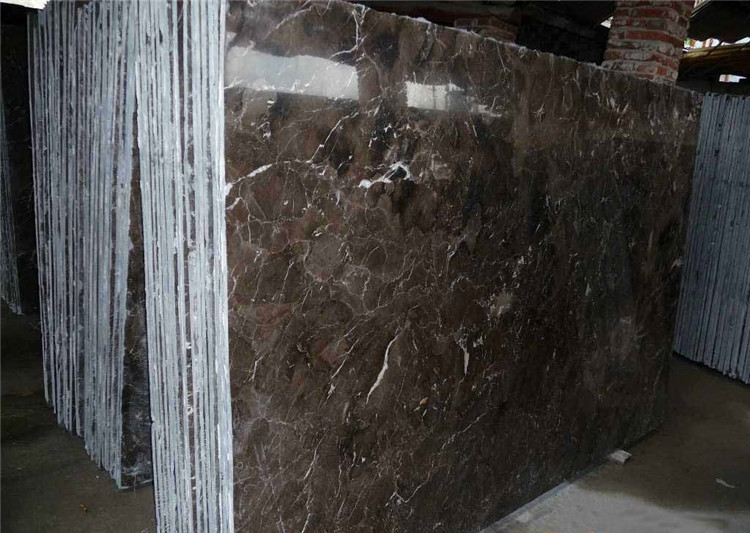 China Dark Emperador Marble, Polished Marble Tiles, Countertops