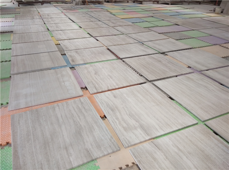 China White Wooden Marble Slab, White Wooden Veins Marble Tile