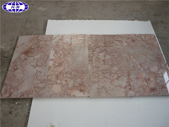 Chinese Rose Pink Cream Marble Wall, Rose Gold Floor Tiles