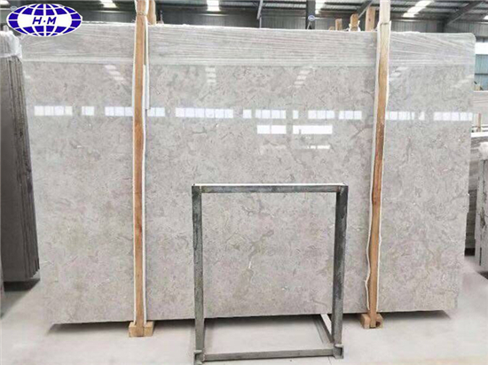 Cloud Grey Marble Stone for Floor Tiles, Tundla Grey Marble Slabs