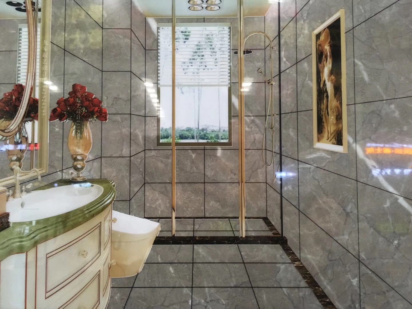 Elegant Gray Marble Slabs, Elegant Gray Marble Tiles