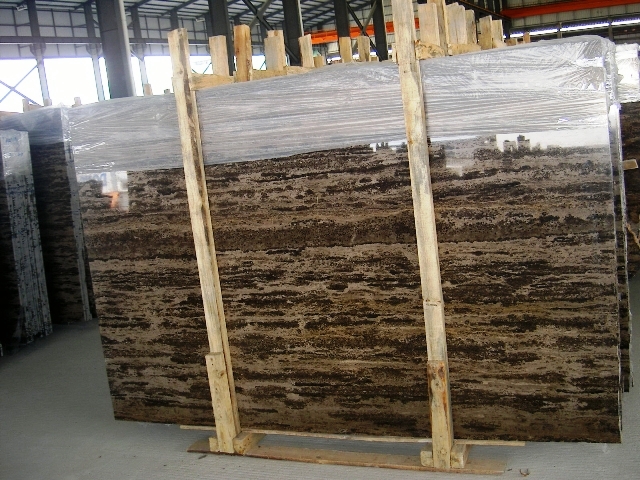Gold Brown Coast Marble, China Coffee Brown Marble, Flooring Tile