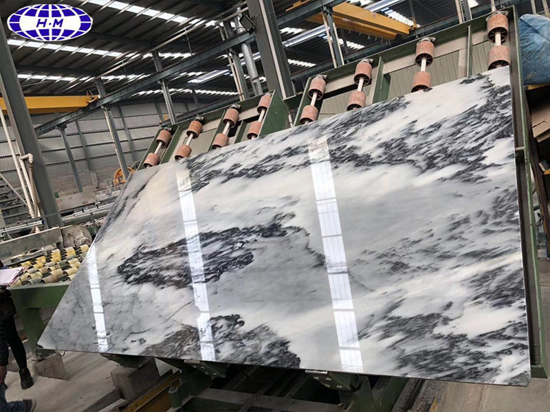 Ink Landscaping White Marble Slabs, Landscaping White Marble Tiles
