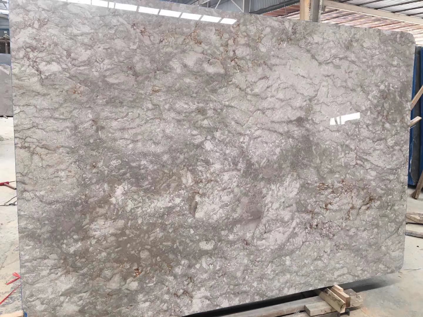 Misty Cloud Gray Marble Slabs, Misty Cloud Gray Marble Tiles